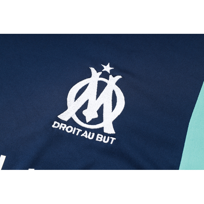 Chandal del Olympique Marsella Manga Corta 2023-24 Azul - Haga un click en la imagen para cerrar